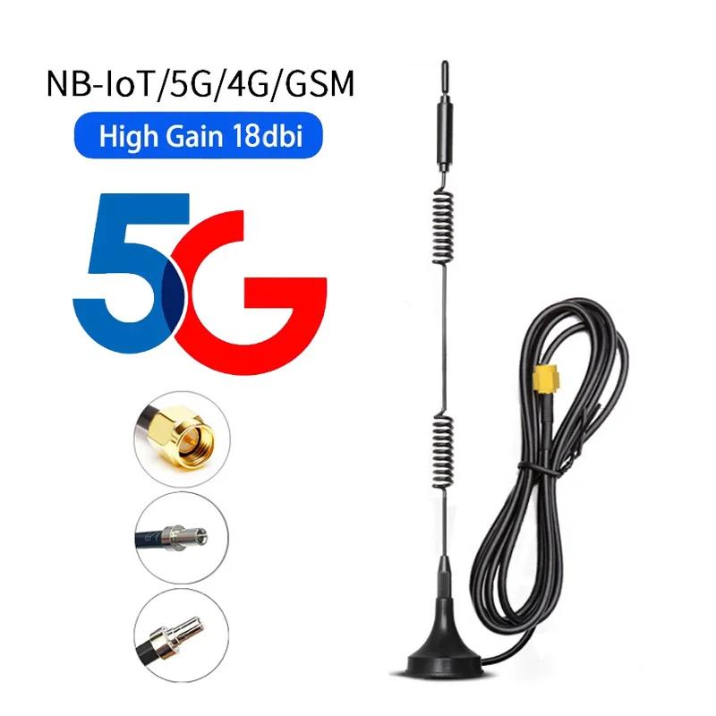 GSM 4G 5G ׳ƽ ׳, 600-6000Mhz 18dBi SMA , 1.5M 3M ̺, 2.4G  ׳,   Ϳ